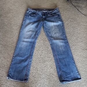 Cowgirl Tuff Blue Straight Leg Jeans